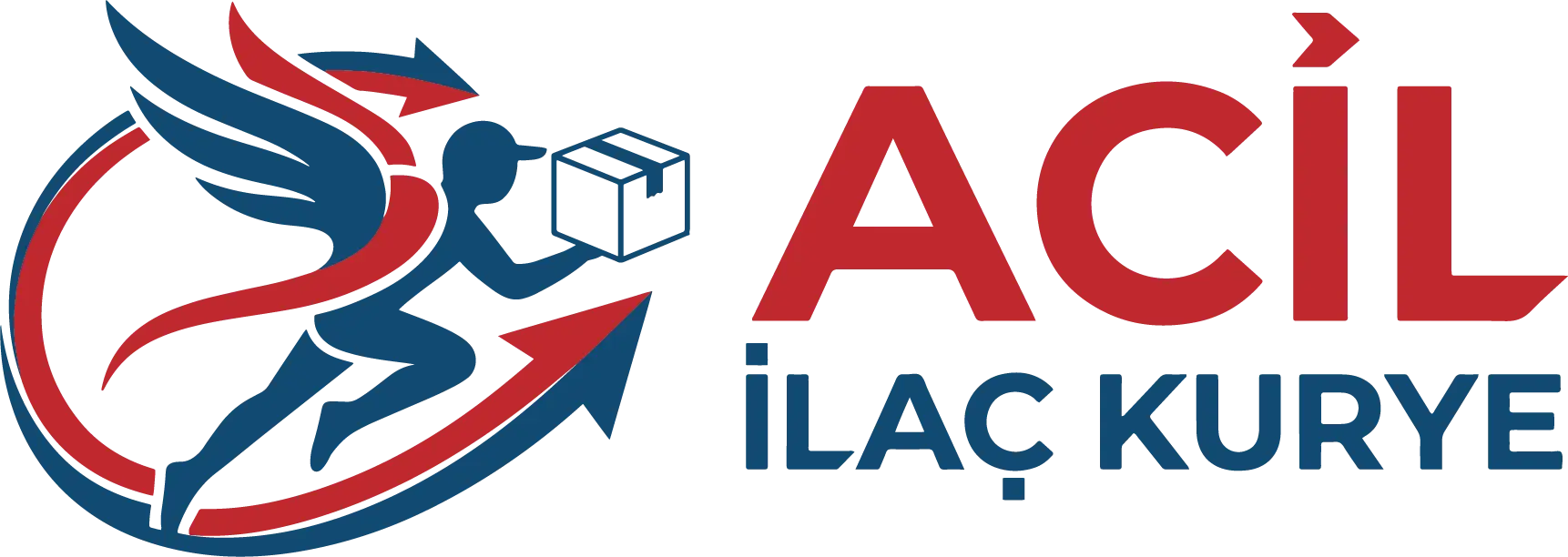Acil İlaç Kurye kurumsal logosu - İstanbul merkezli profesyonel sağlık ürünleri lojistiği ve hızlı moto kurye hizmetleri markası.